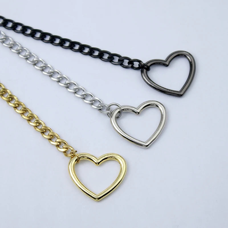 Lock Heart Slip Chain