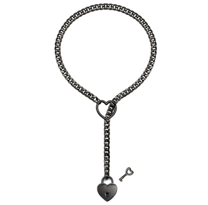 Lock Heart Slip Chain